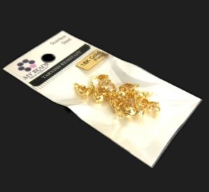 tarnish resistant 18k gold findings clamshells australia