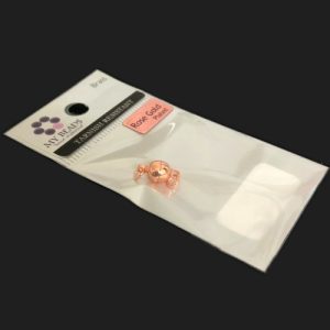 tarnish resistant rose gold plated magnetic clasp findings for jewellery making