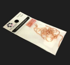 tarnish resistant rose gold earwires findings