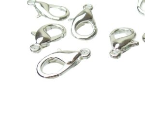 silver large lobster clasp