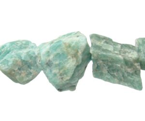 amazonite nugget beads rough