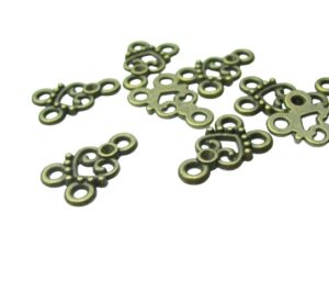 bronze chandelier earring connectors for beading