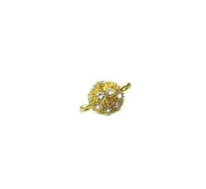 gold rhinestone magnetic clasp