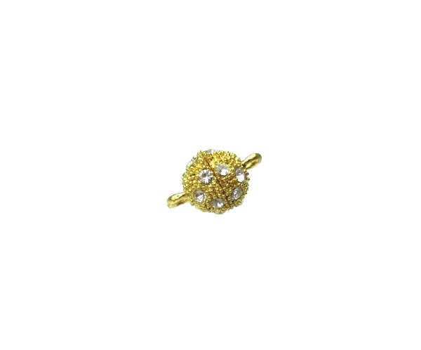 gold rhinestone magnetic clasp