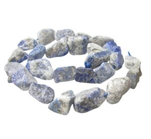 lapis lazuli rough gemstone nugget beads