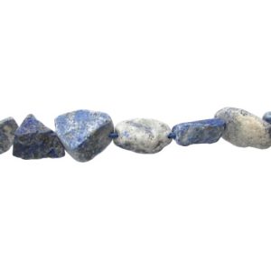 lapis lazuli rough gemstone nugget beads
