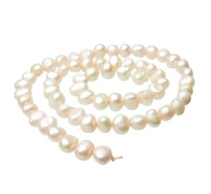 soft pink freshwater pearls