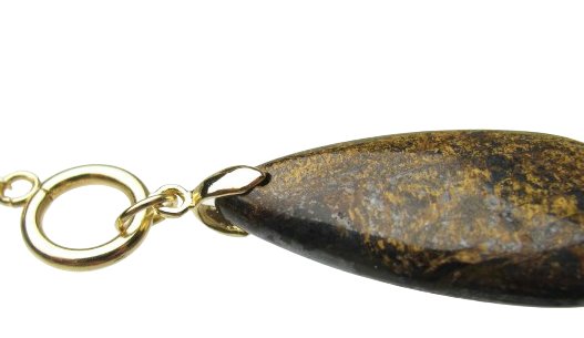 bronzite pendant