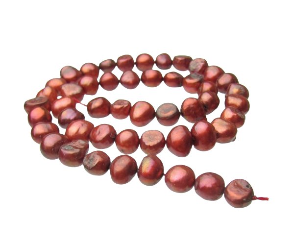 red nugget freshwater pearls