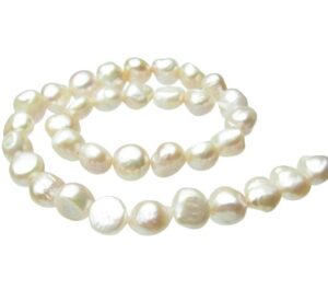 lilac large nugget freshwater pearls