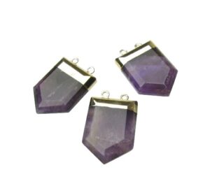 amethyst natural crystal pendant australia