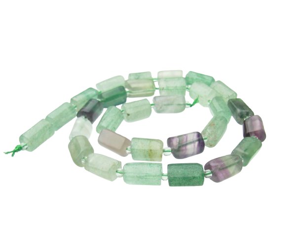 fluorite tube gemstone beads australia