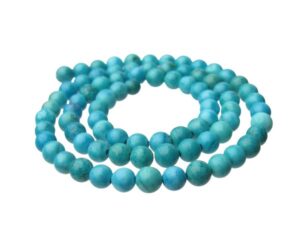 turquoise round beads 5mm australia