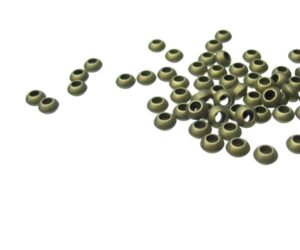 bronze rondelle spacer bead