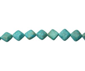 turquoise square shaped beads australia