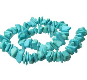 turquoise Magnesite large gemstone chips