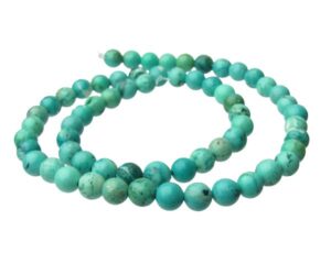 turquoise round beads 6mm australia