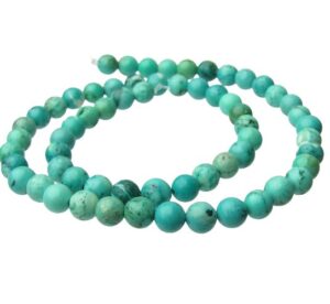 turquoise round beads 6mm australia