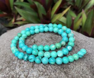 turquoise round beads 6mm australia