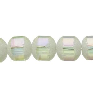 stardust glass beads 8mm