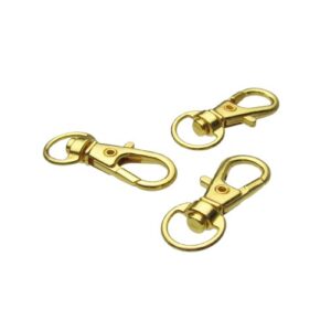 gold swivel keyring clasp