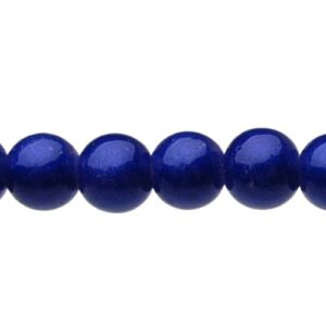royal blue miracle glass beads