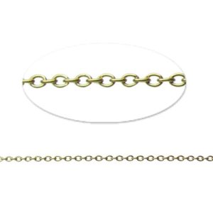 18k gold tarnish resistant chain