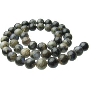 llanite gemstone round beads natural australia