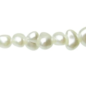 faux nugget freshwater pearls