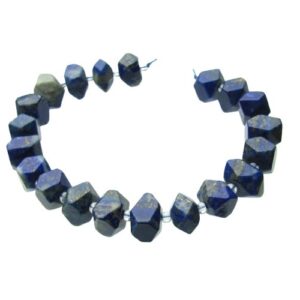 lapis lazuli gemstone faceted nugget beads australia