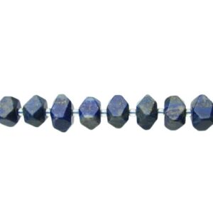 lapis lazuli gemstone faceted nugget beads australia