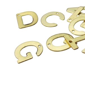 18k gold plated stainless steel charms australia alphabet