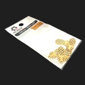 18k gold tarnish resistant charms pineapple