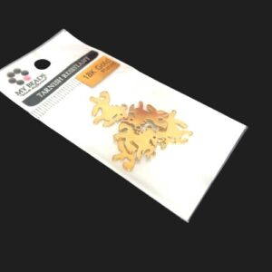 18k gold unicorn charms tarnish resistant