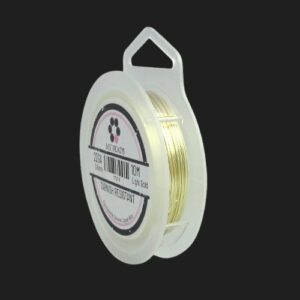 tarnish resistant wire 22ga light gold