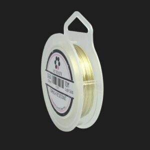 tarnish resistant wire 24ga light gold