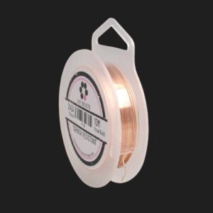tarnish resistant wire 24ga rose gold