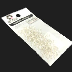 4mm silver tarnish resistant jump rings australia