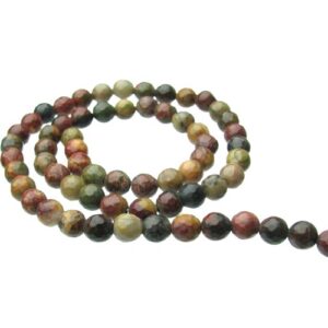 picasso jasper natural crystals beads 6mm