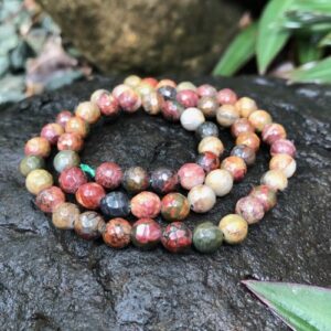 picasso jasper natural crystals beads 6mm