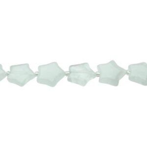 clear quartz star shaped natural crystal beads