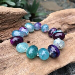 agate nugget gemstone beads