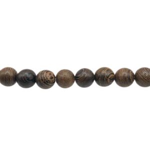 10mm wood round beads
