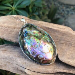 abalone shell pendant natural Australia