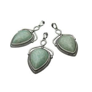 amazonite gemstone pendant natural Australia