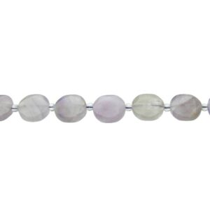 amethyst faceted coin gemstone beads