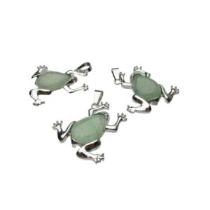 green aventurine frog gemstone pendant Australia