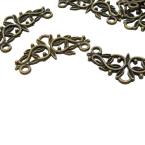 bronze connectors beads