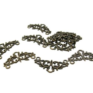 bronze connectors beads