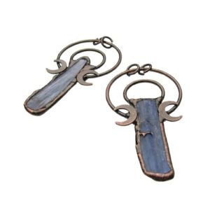 kyanite gemstone pendant